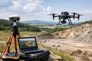 Fotogrammetrie dronem pro přesná data z terénu