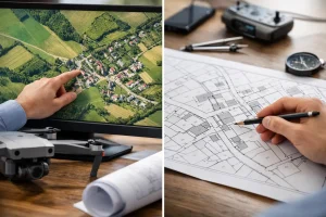 Ortofotomapa versus katastrální mapa v praxi
