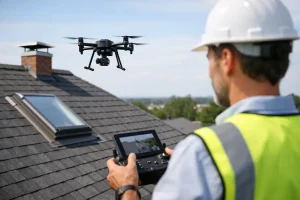 Průvodce inspekcí střechy dronem pro správce